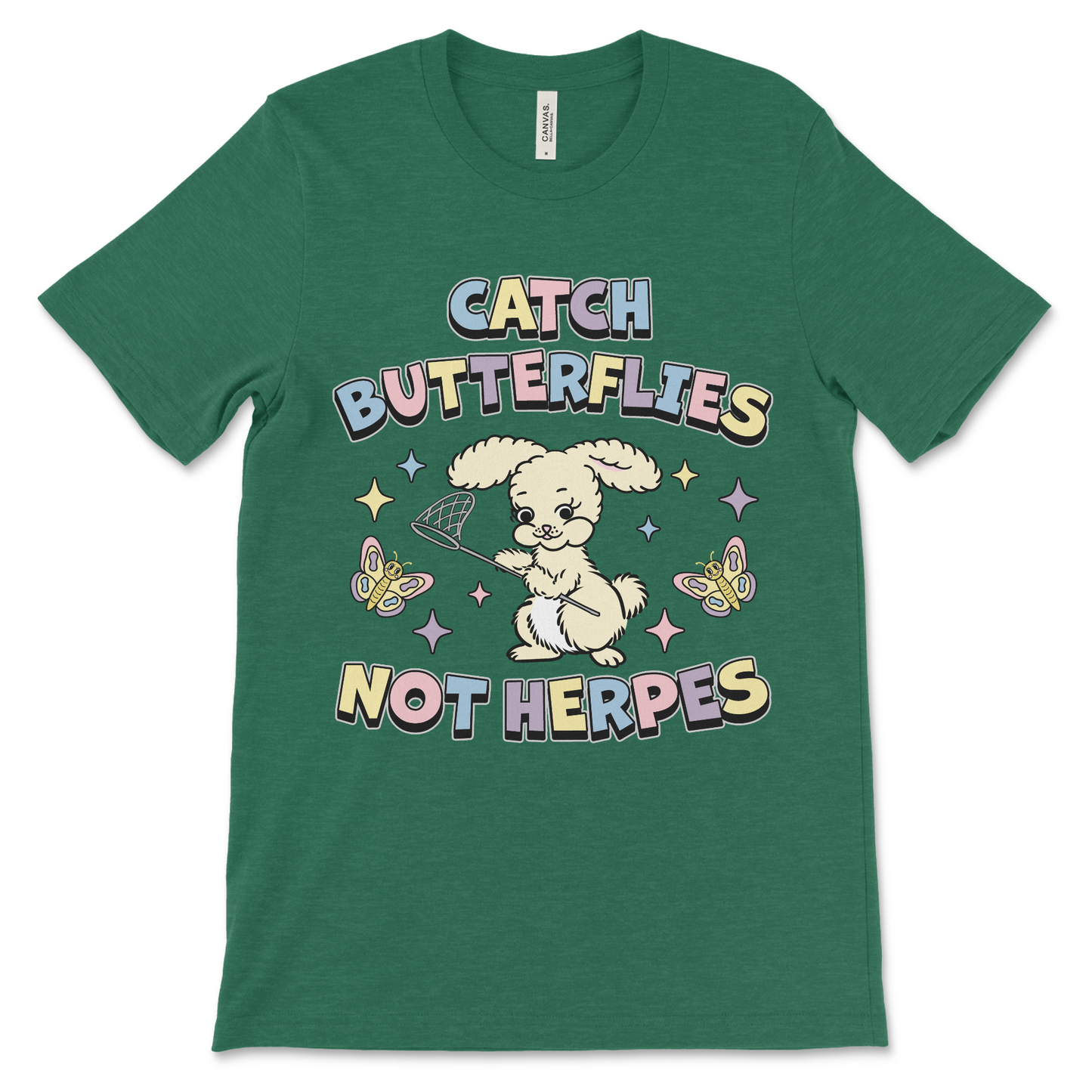 Raunchy inappropriate shirt with offensive joke and nasty humor.