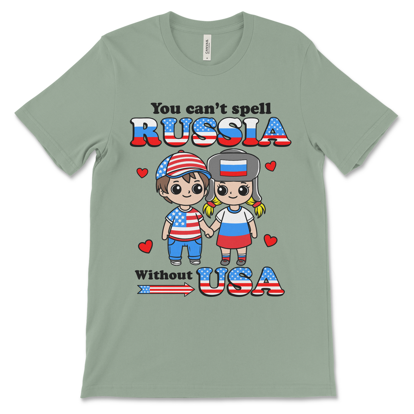 You Can't Spell Russia Without USA