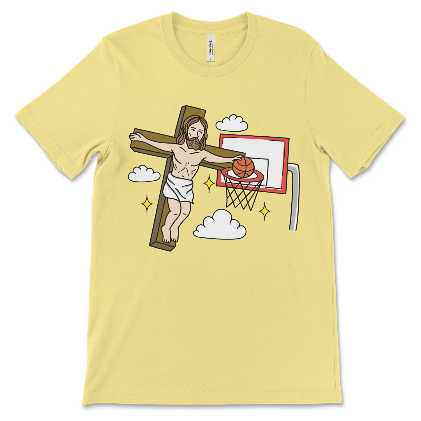 Jesus Playing Basketball