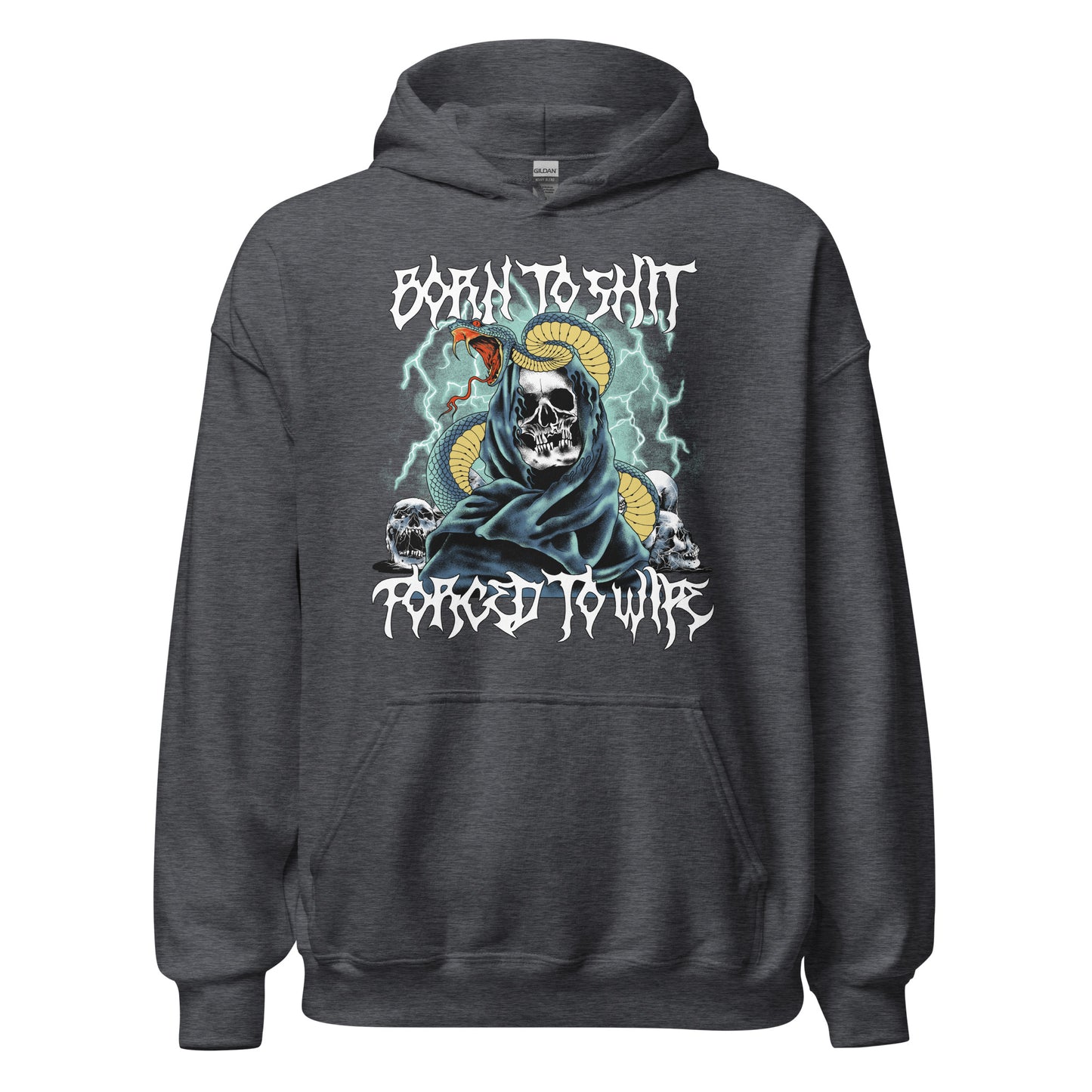 unhinged hoodie with inappropriate graphic slogan for fans of offensive streetwear