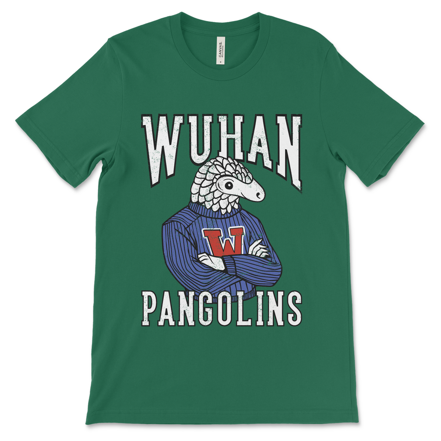Wuhan Pangolins shirt with a mix of funny political satire, pandemic humor, and offensive jokes. Great for fans of anti-woke graphic tees and shitpost-level design.