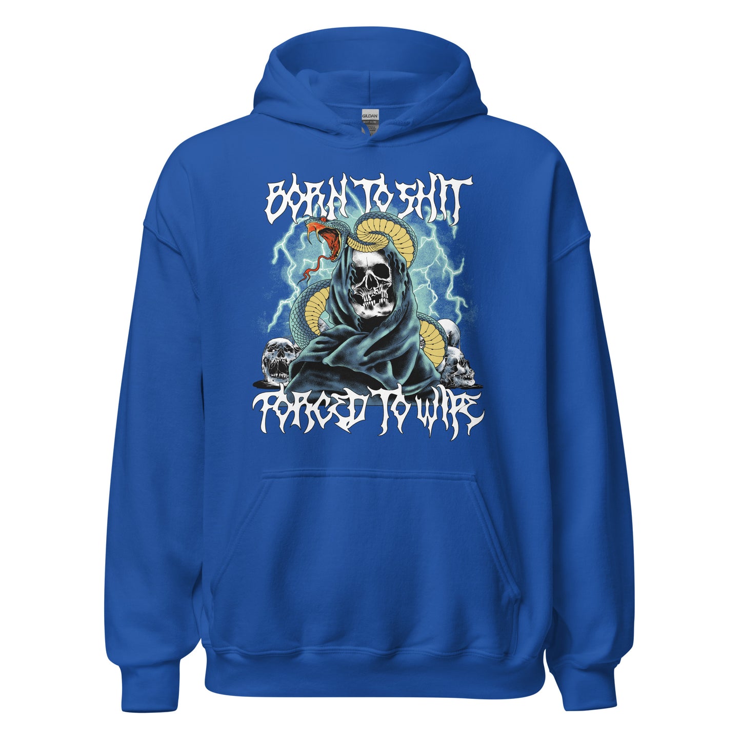 funny offensive hoodie for adults with crude humor and inappropriate saying.