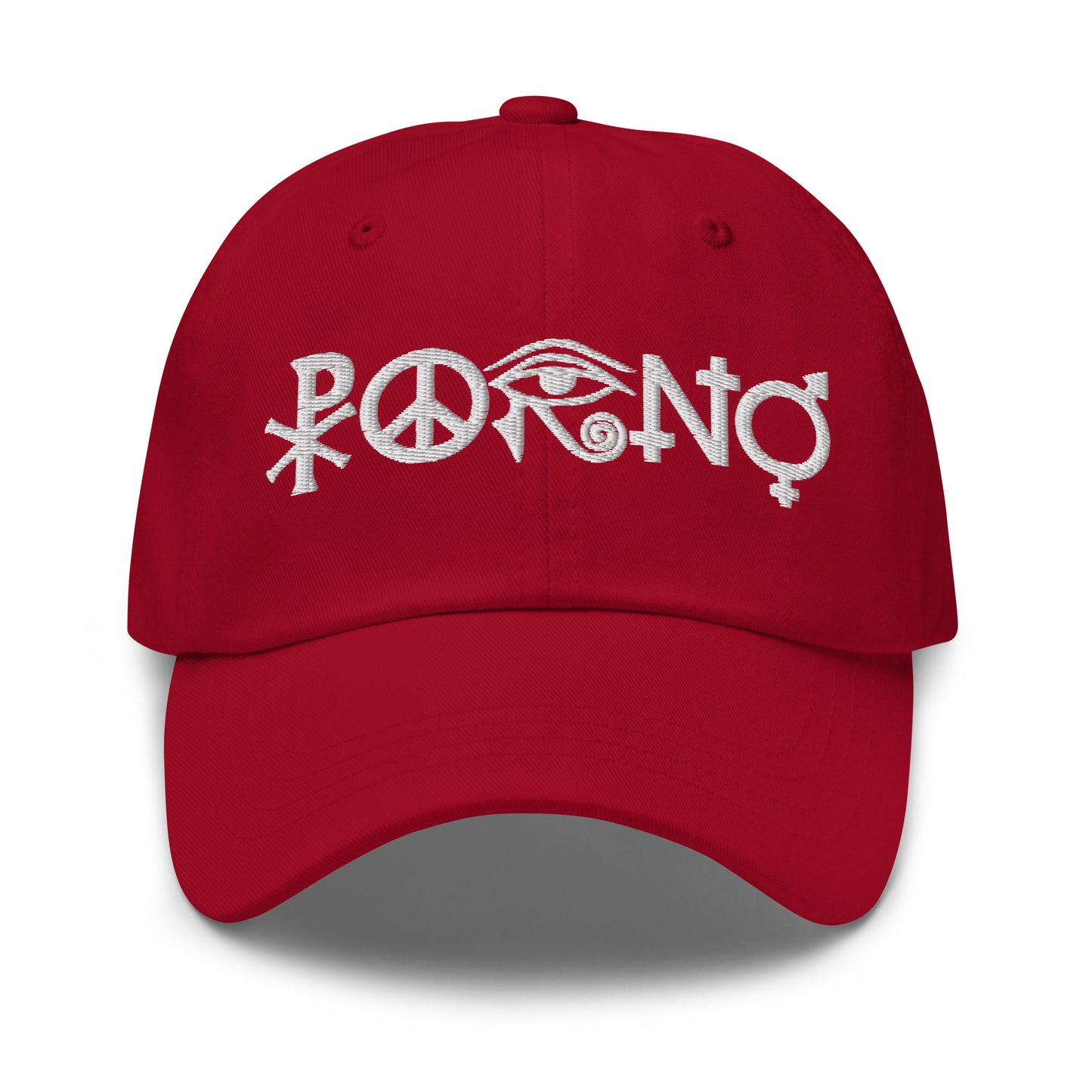 offensive porno coexist parody baseball cap front view
