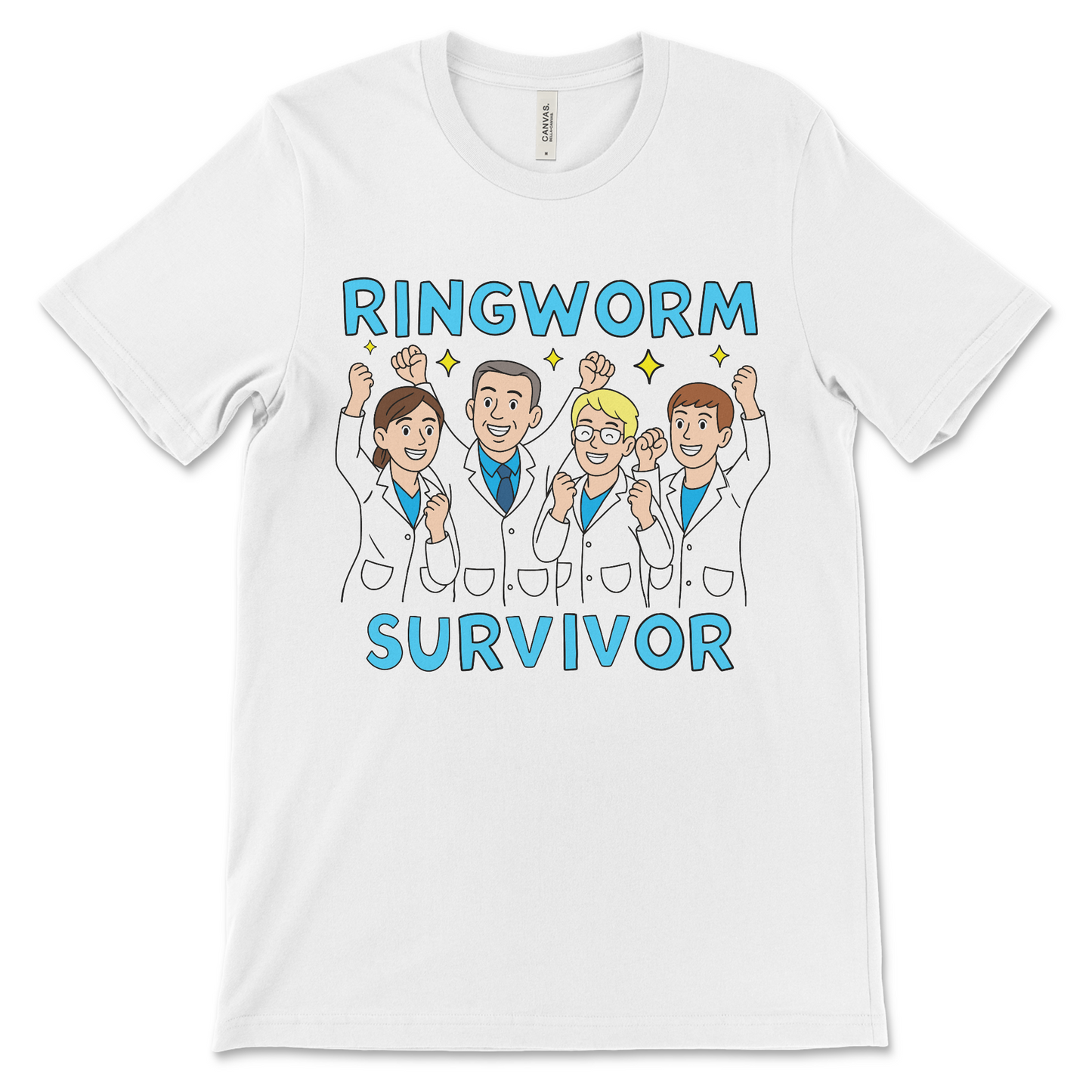 Cursed meme t-shirt featuring gross-out comedy slogan