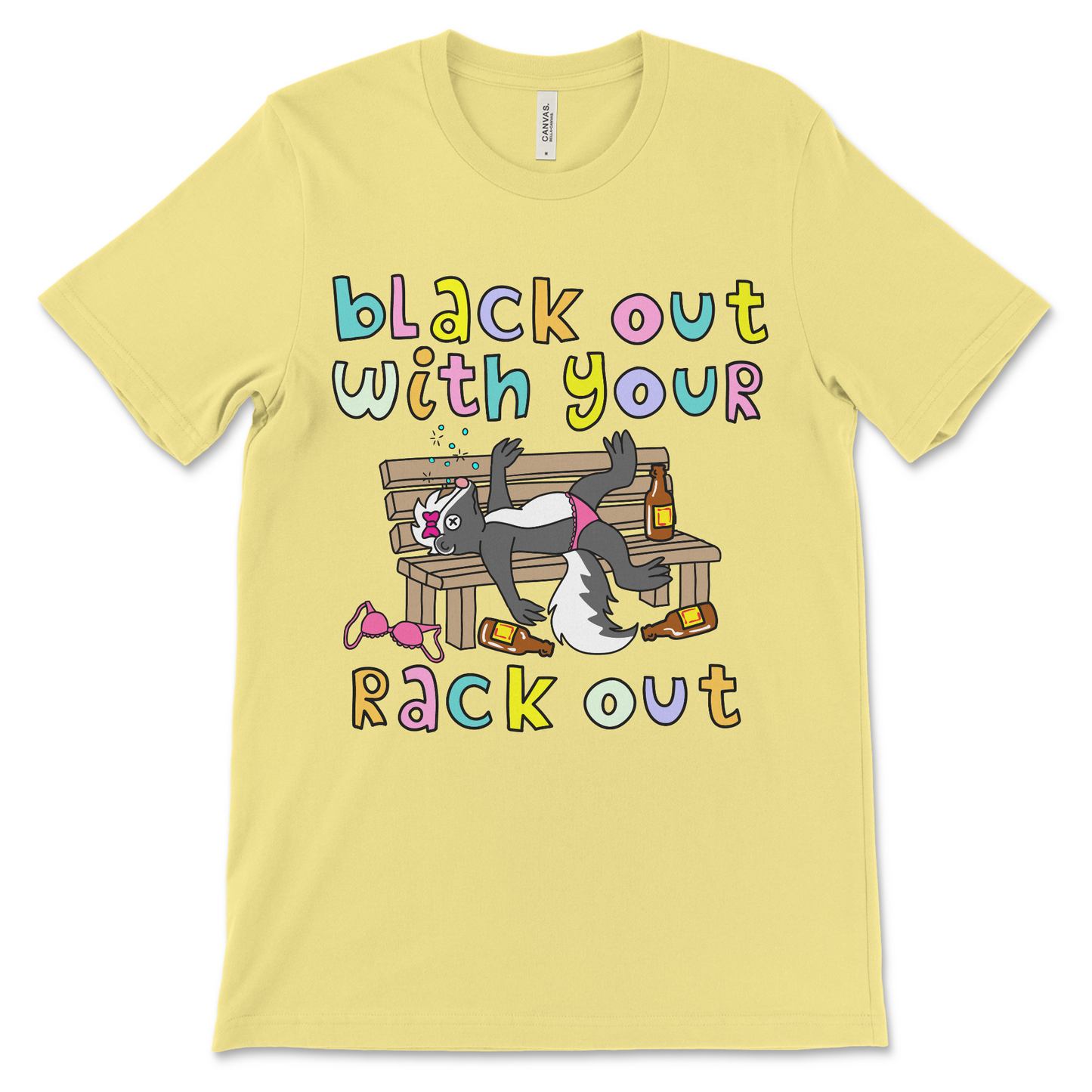 Funny inappropriate women’s shirt with a party vibe – great as a dirty meme tee, girls’ trip drinking shirt, or gag gift.