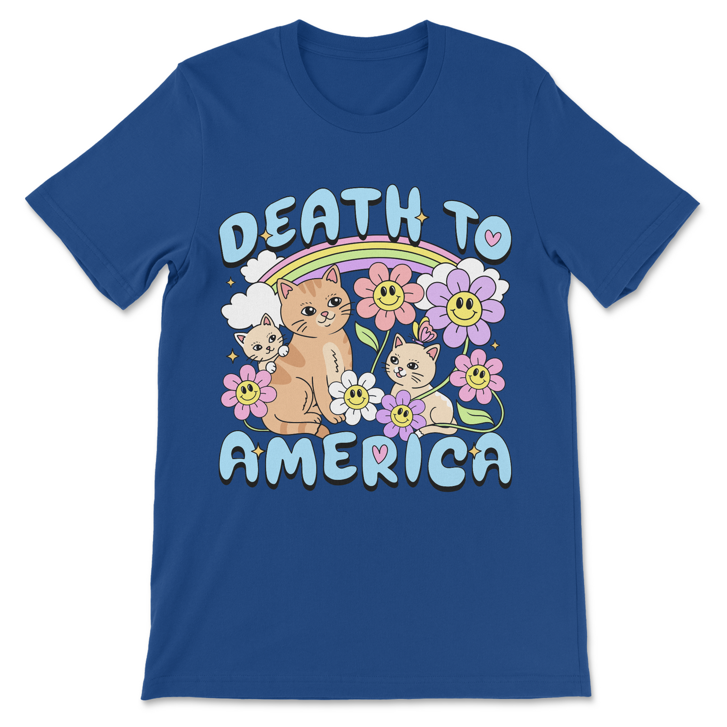 Offensive meme shirt featuring Death to America phrase
