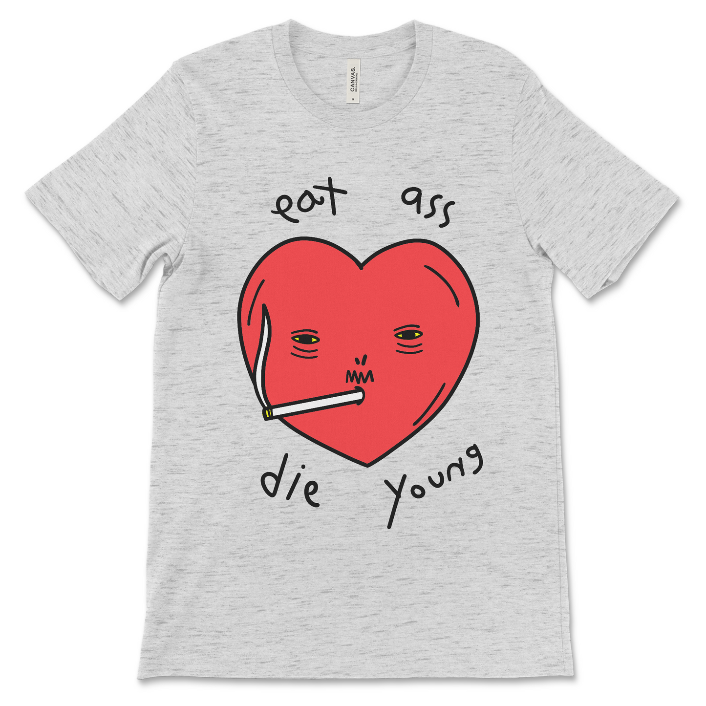 Eat ass shirt for adults with inappropriate humor