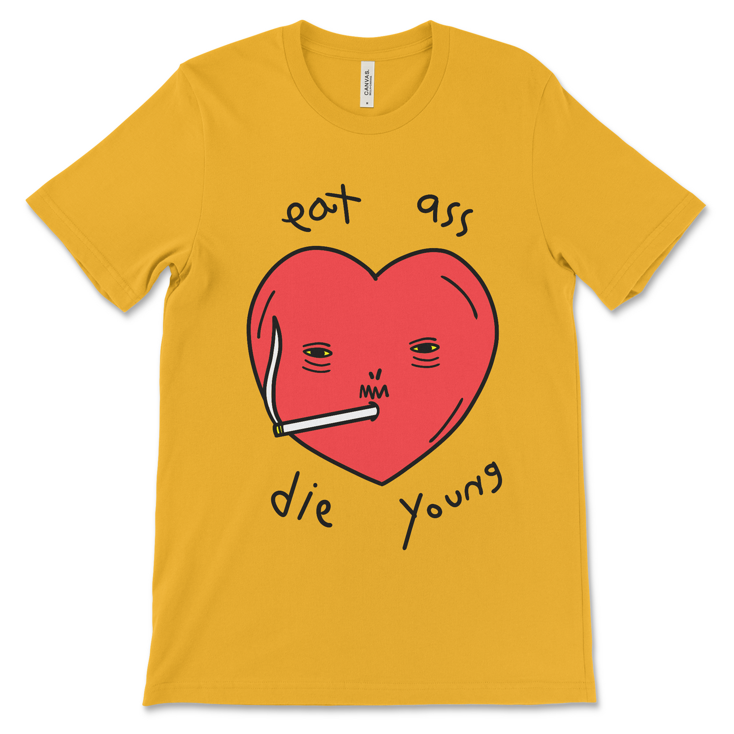 Vulgar graphic tee for people with bad taste