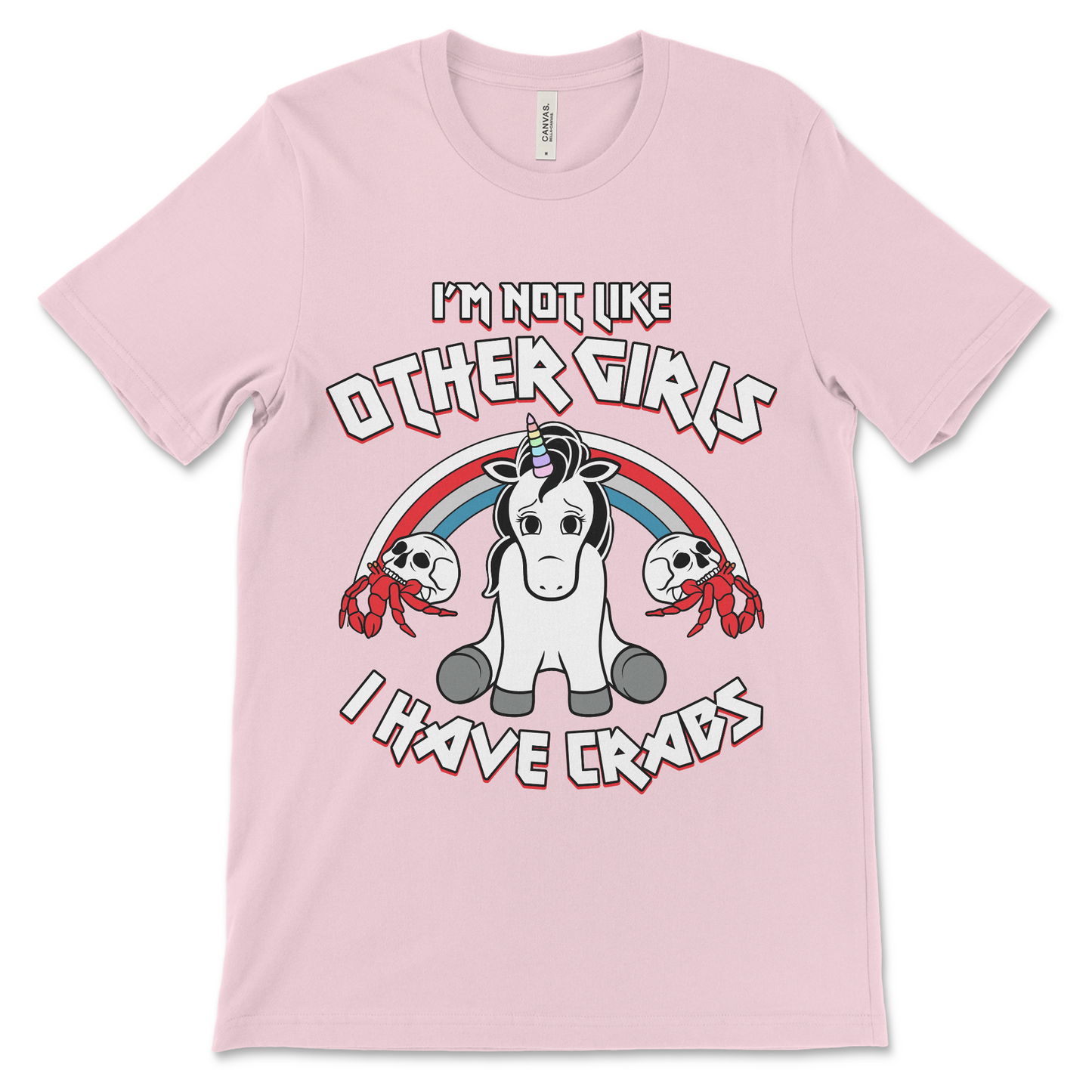 Crude gag gift shirt mixing silly meme humor and raunchy attitude