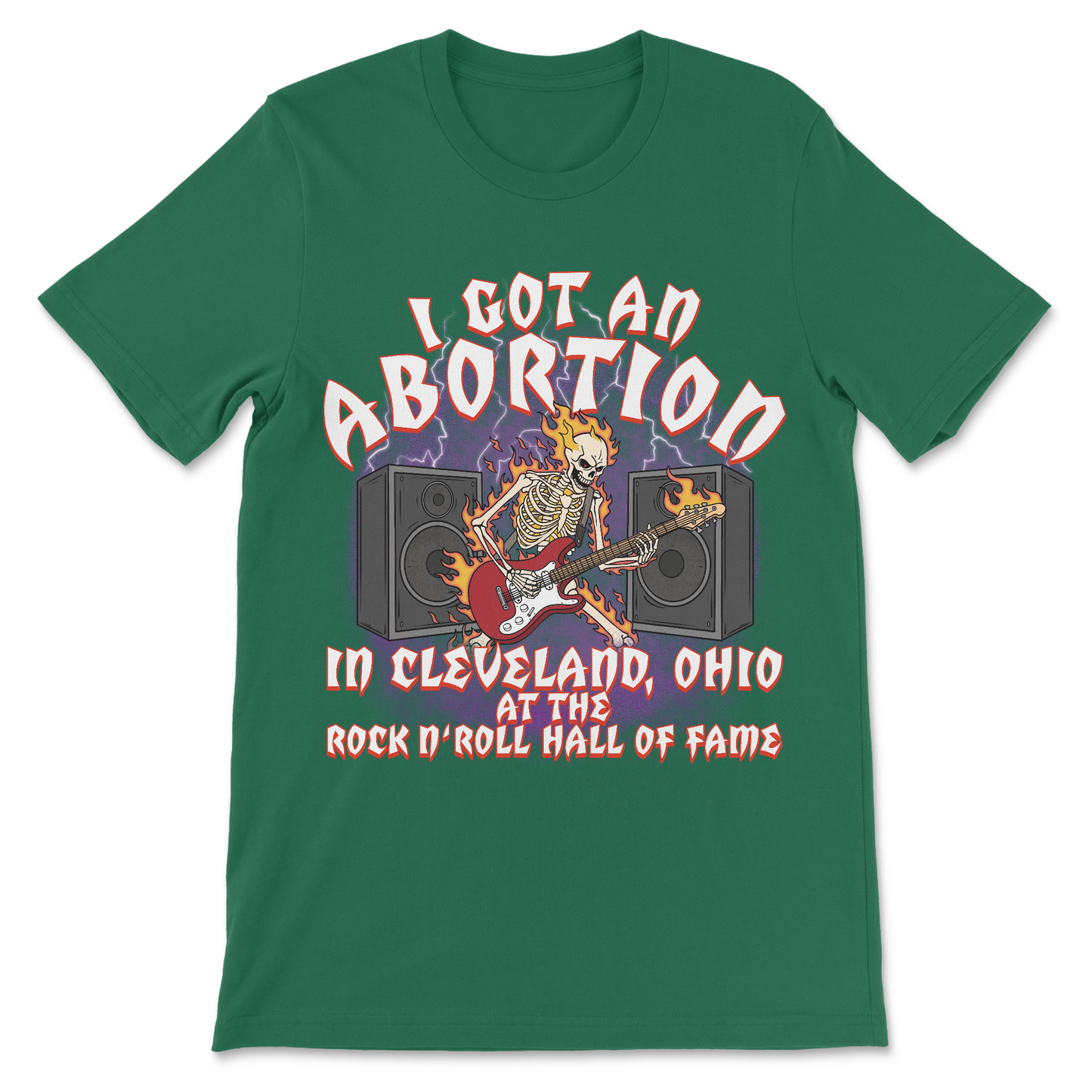 Offensive dark humor T-shirt with bizarre abortion quote
