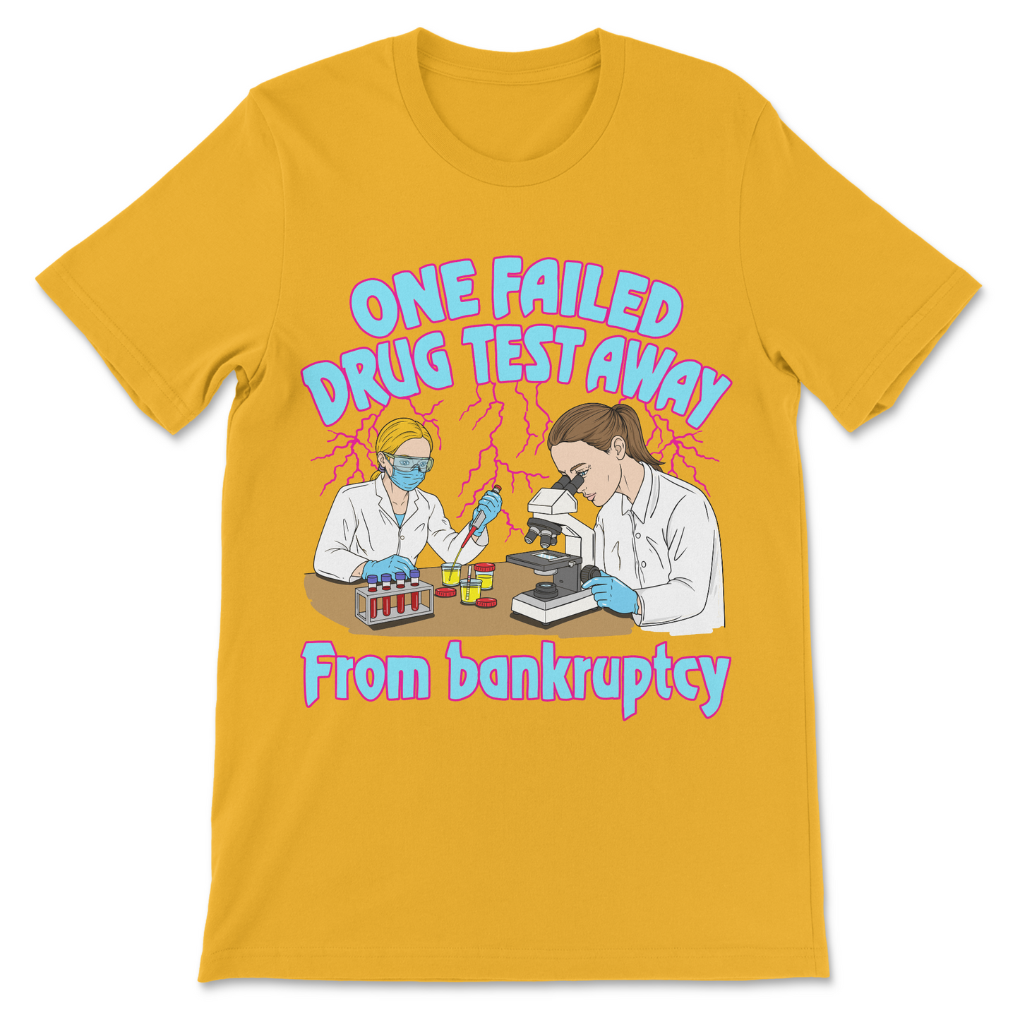 Sarcastic statement shirt for fans of dark humor and offensive jokes.