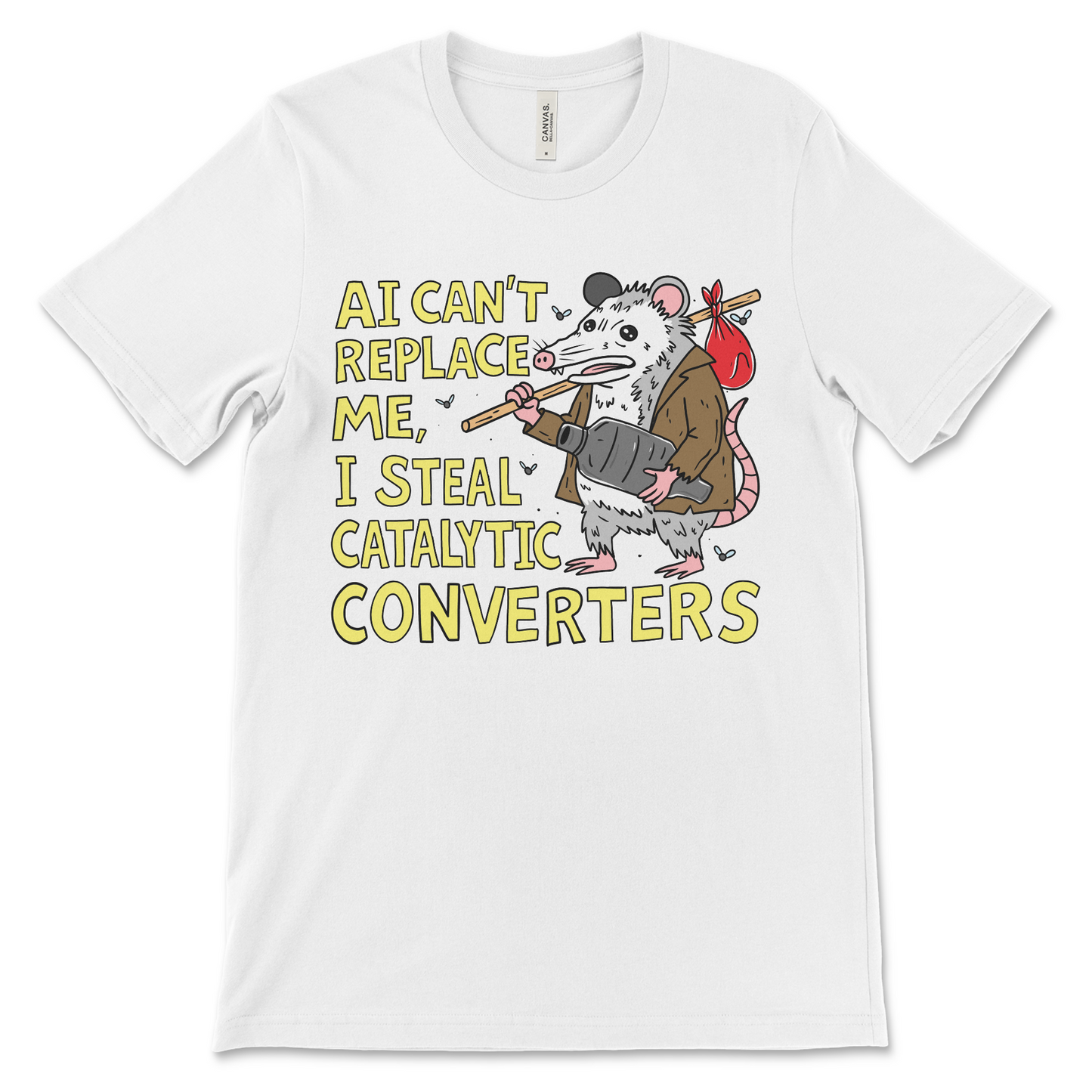 Very offensive funny AI shirt for fans of dark humor tees and crime shirts