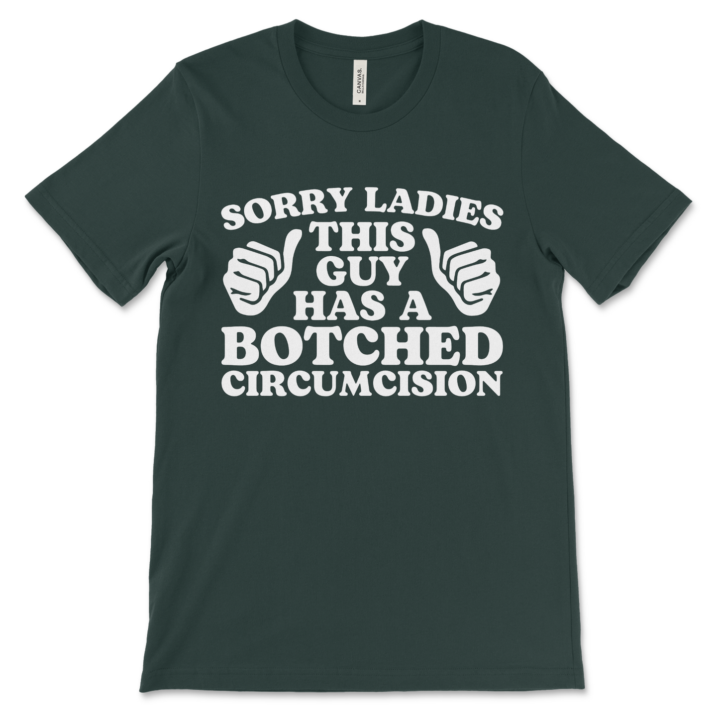 Cursed graphic tee, inappropriate gag gift, foreskin humor shirt for adults
