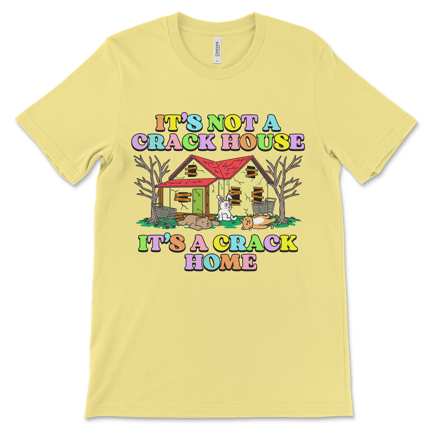 Weird meme t-shirt with unhinged humor