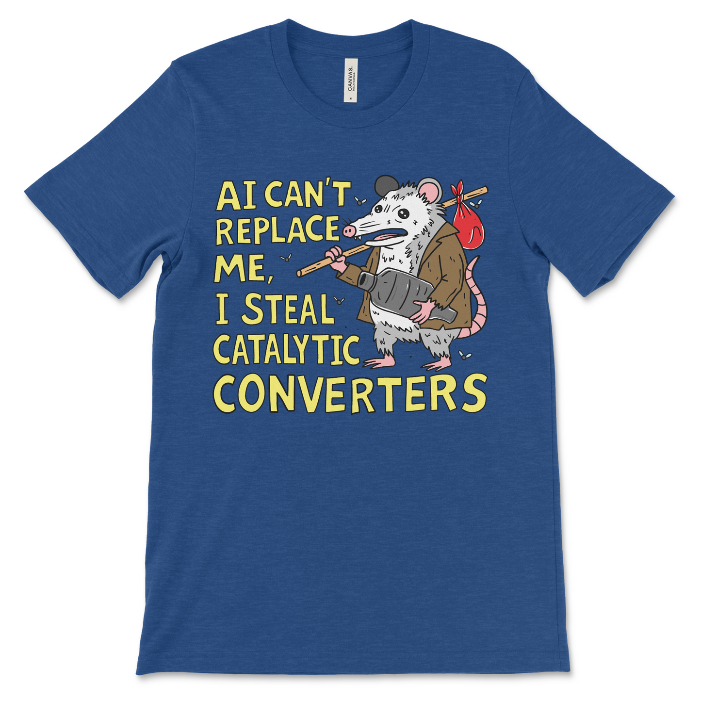 funny catalytic converter shirt