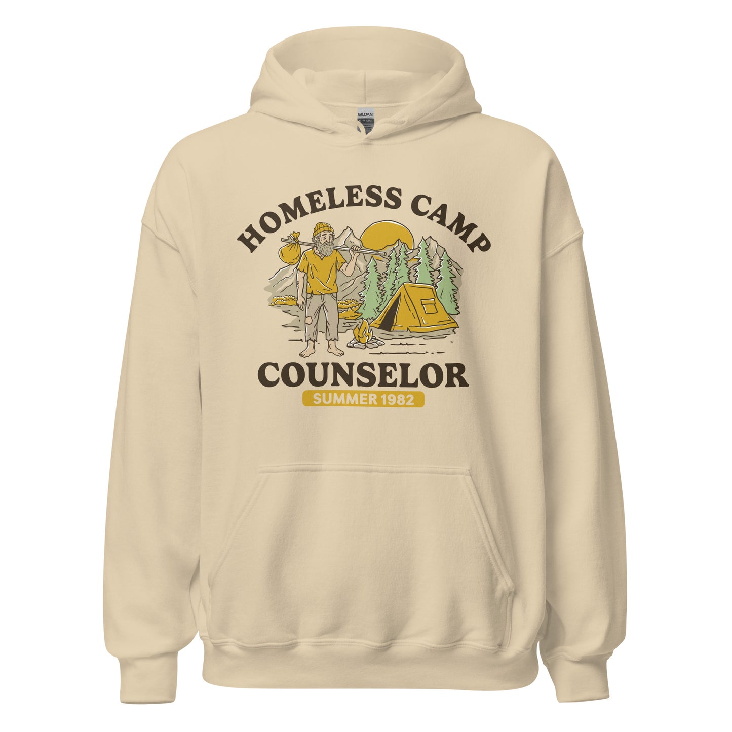 Homeless Camp Counselor Hoodie