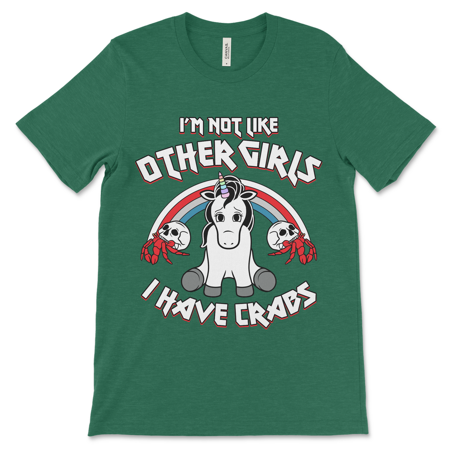 NSFW bachelorette shirt with vulgar crab joke design