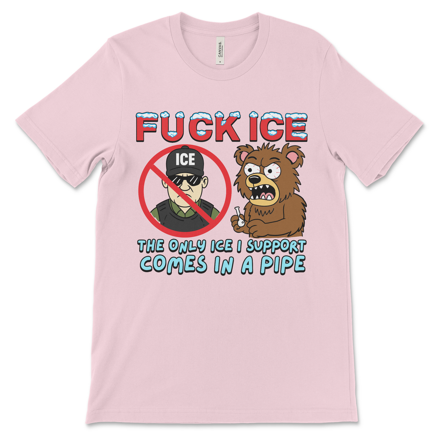 Most offensive drug shirt with fucked up graphics and anti-government language. If you're into controversial meme tees, this one checks all the boxes.