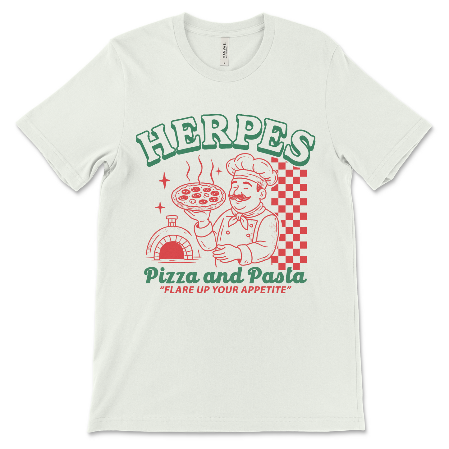 Horrible offensive shirt disgusting pizza graphic tee dirty humor