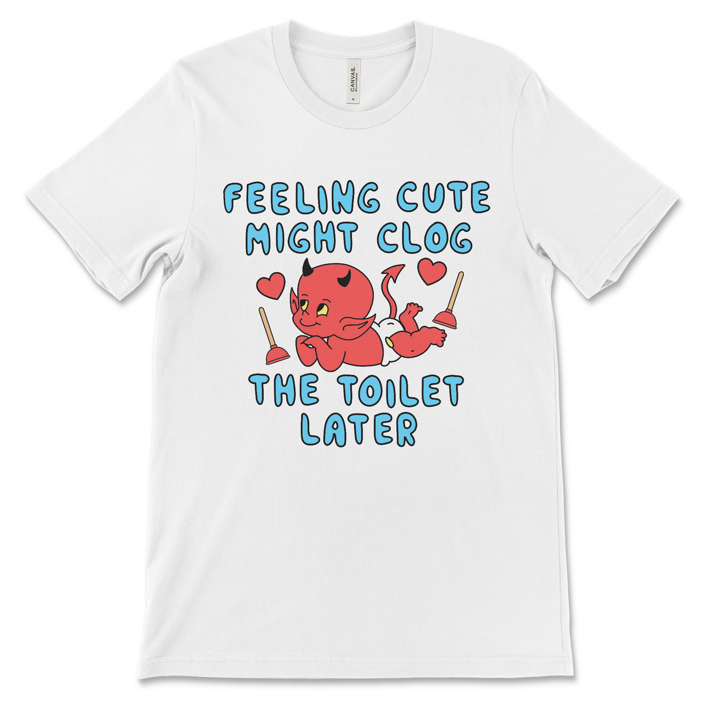 Funny dirty shirt with offensive meme toilet humor design.