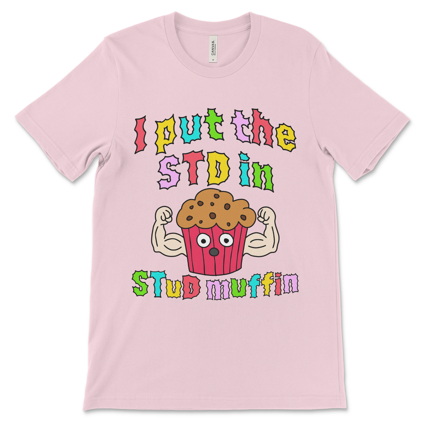 Dirty sex joke shirt – I put the STD in stud muffin adult humor tee