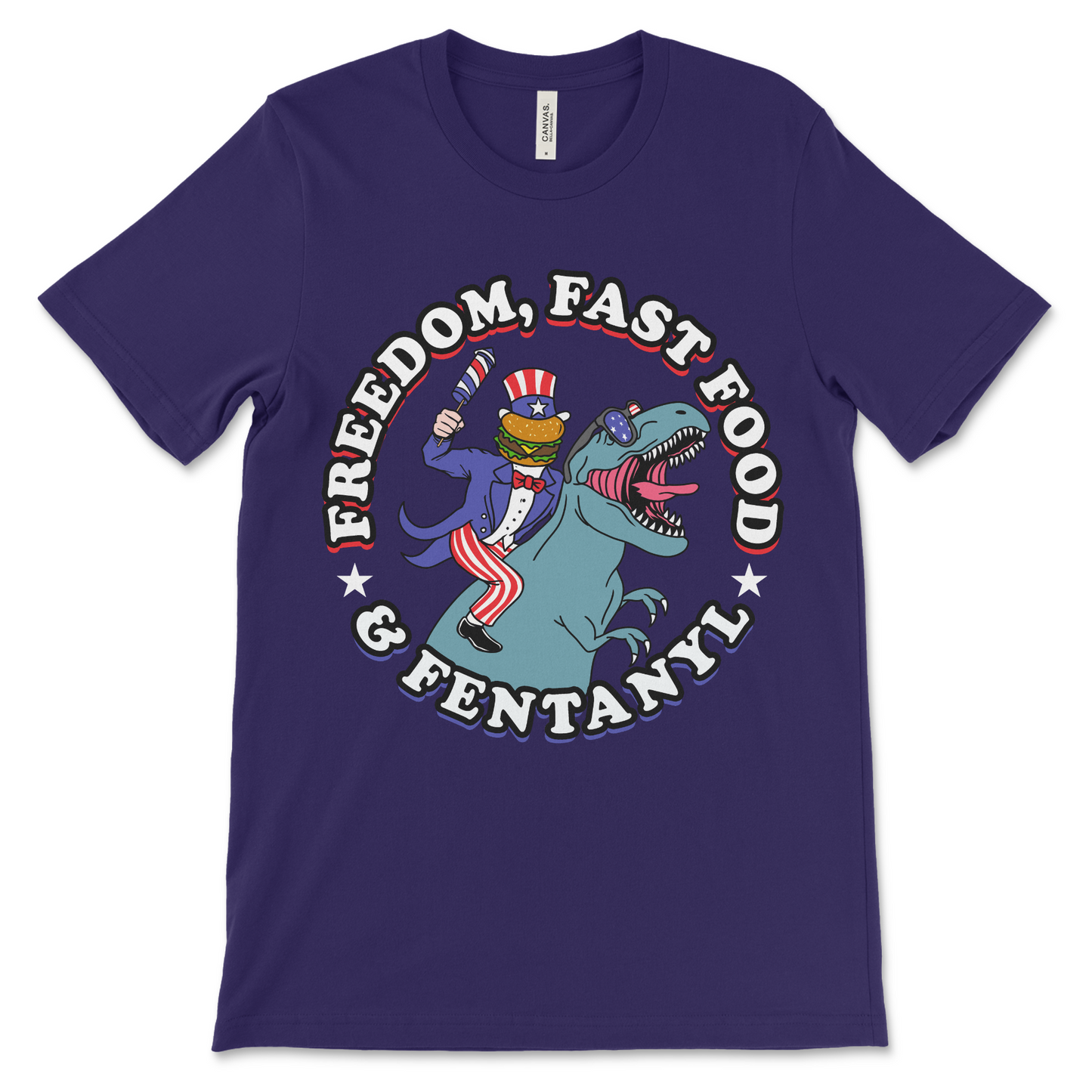 Offensive American shirt with drug reference and edgy political theme. Popular among fans of inappropriate funny USA shirts.