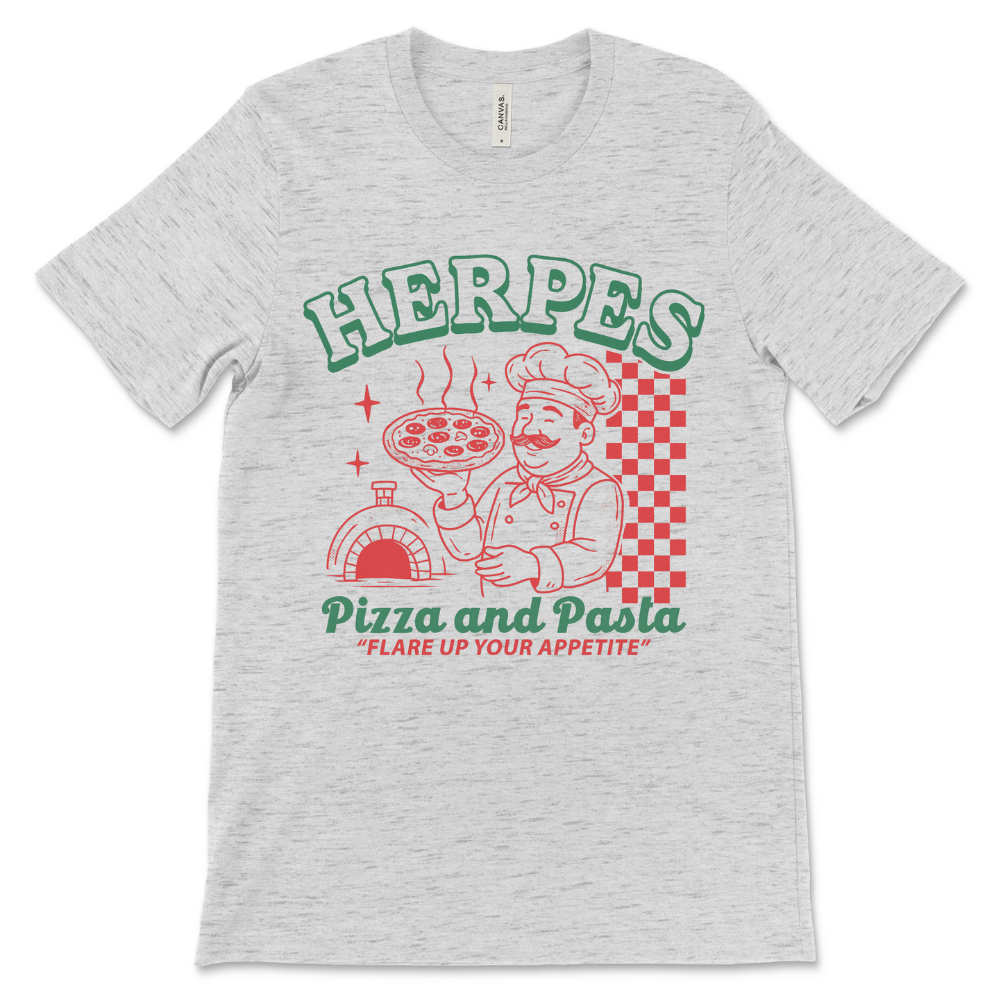 Offensive dirty humor shirt gross pizza gag gift horrible tee
