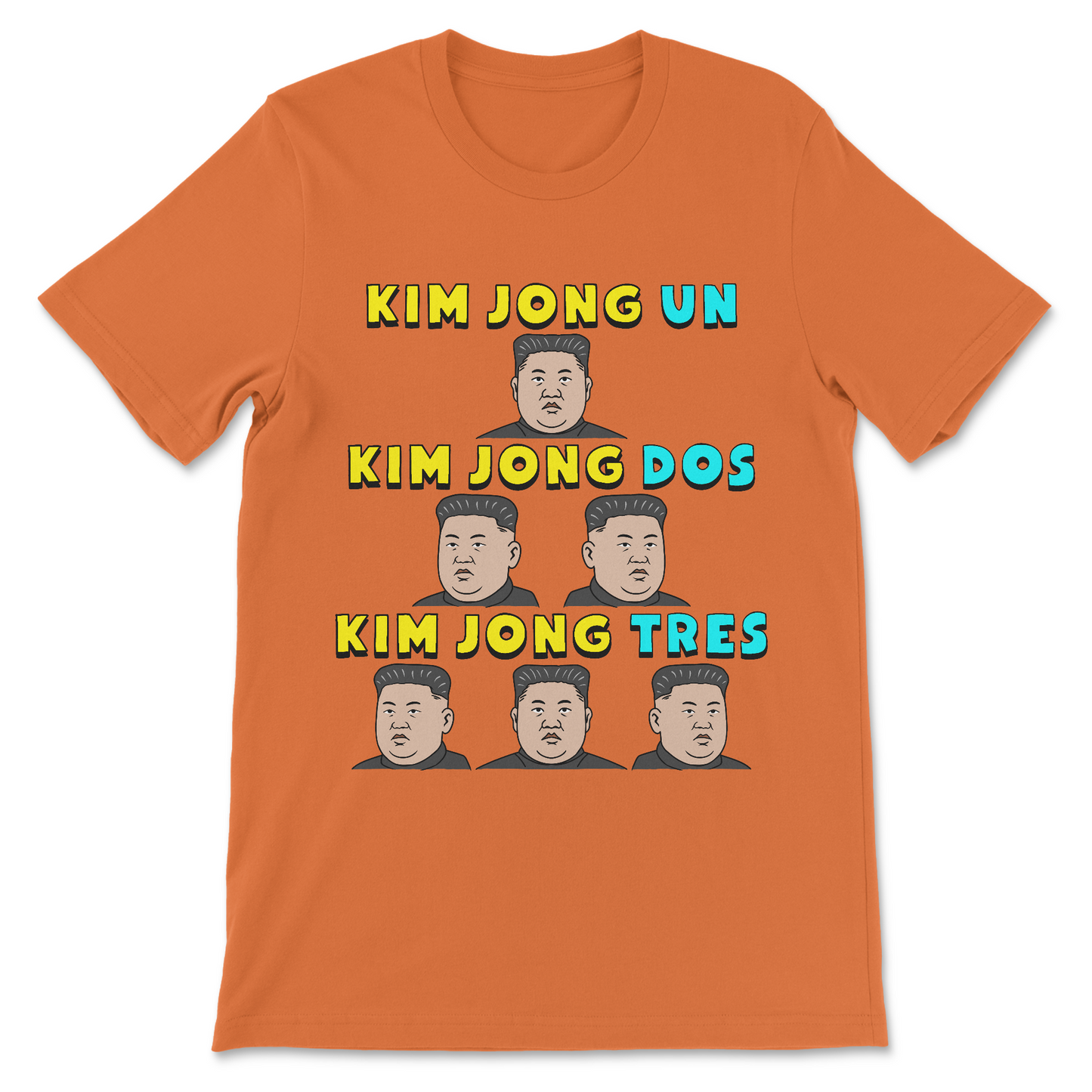 unhinged meme tee referencing Kim Jong Un