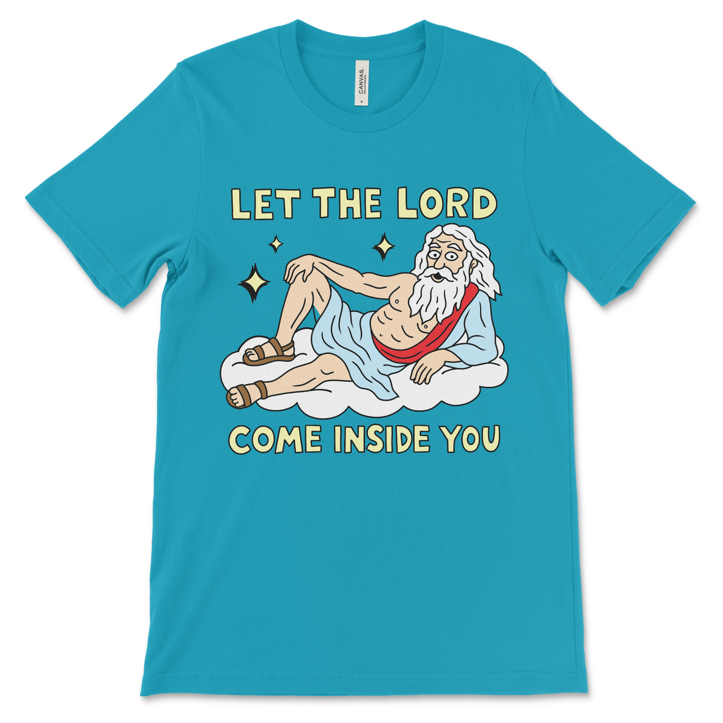 Inappropriate Jesus shirt for ex-Christians and edgy atheists. Anti-religion graphic tee with controversial message.