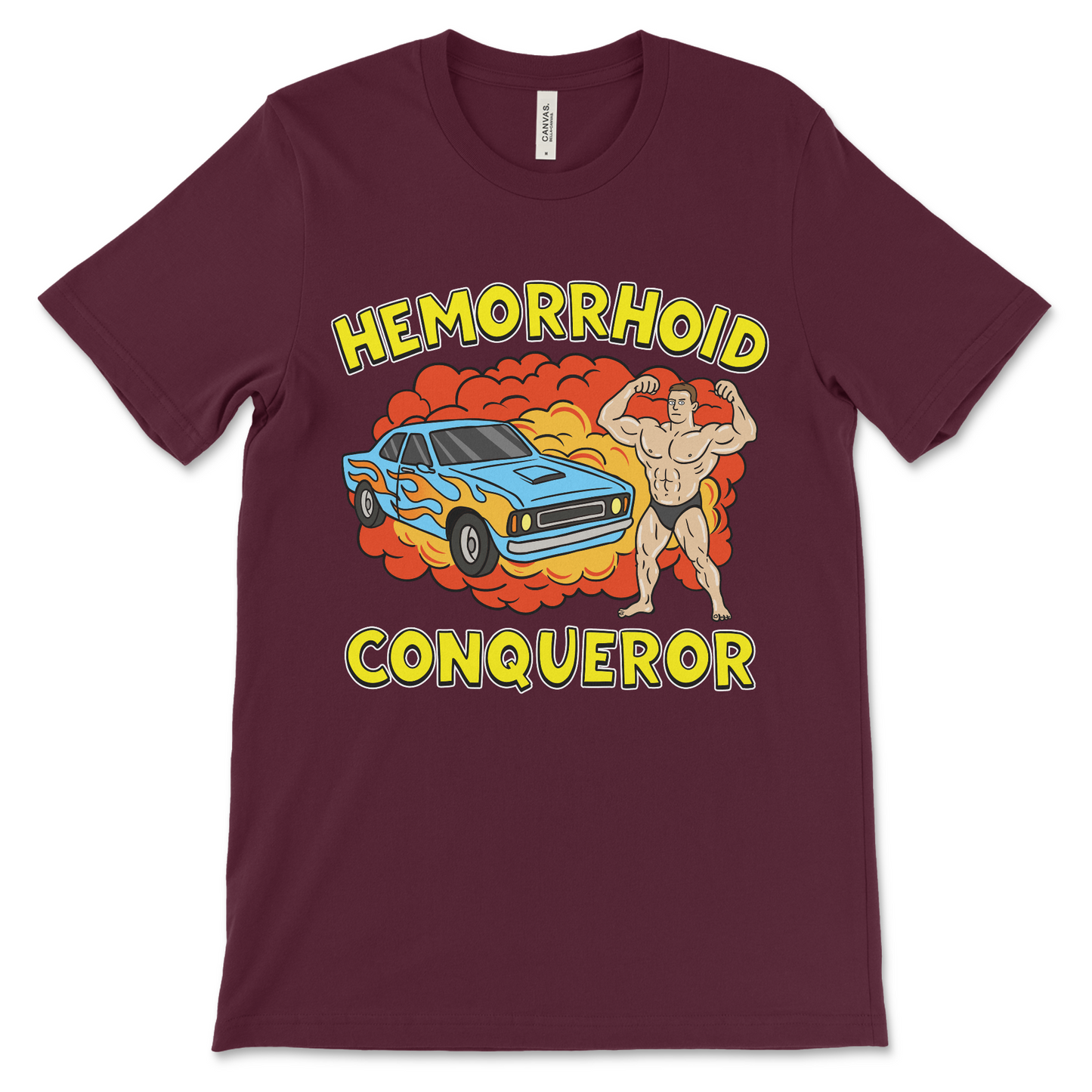 Inappropriate meme shirt with weird artwork made for people who love offensive humor