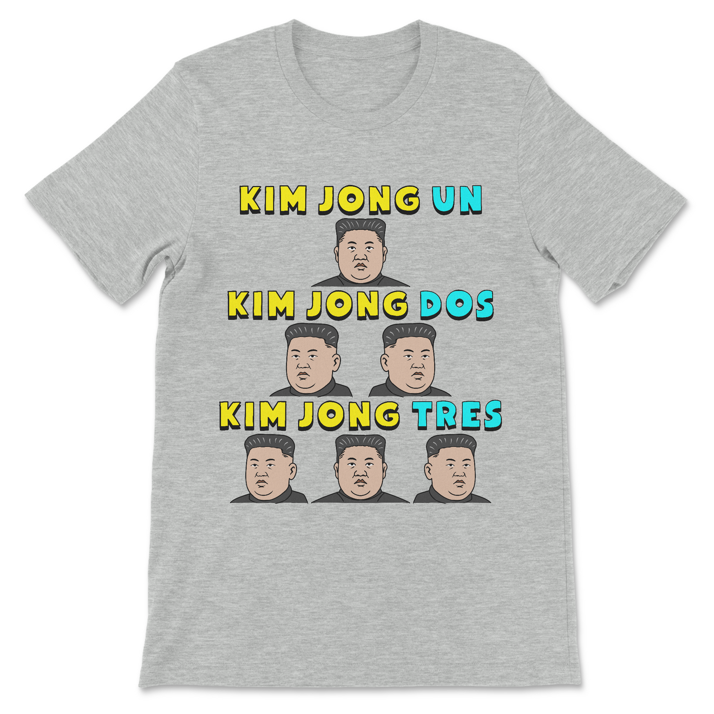 weird satire shirt with Kim Jong Un pun