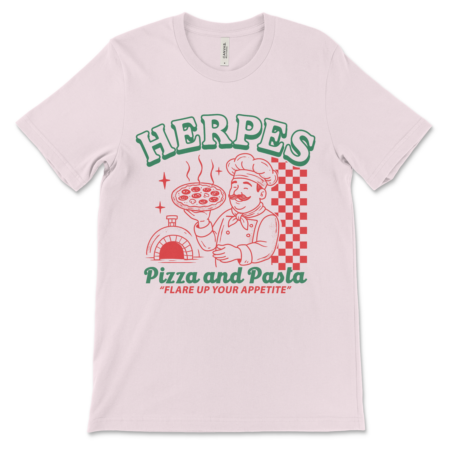 Gross pizza meme shirt offensive humor tee for gen z and lovers of raunchy graphic tees.