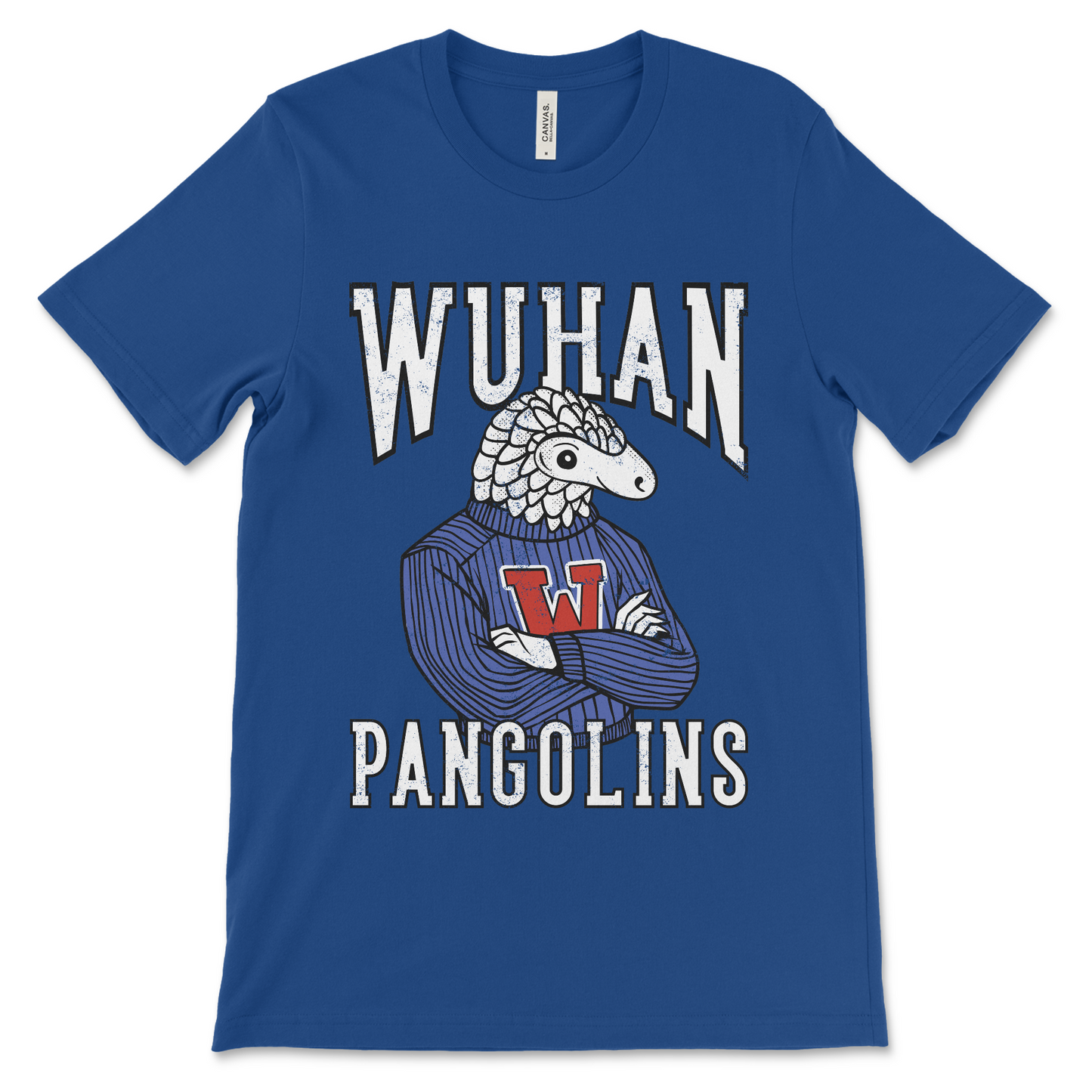 This anti-woke shirt features a Wuhan Pangolins parody with pandemic-era humor. Made for lovers of offensive t-shirts, political shitposting, and dark meme culture.