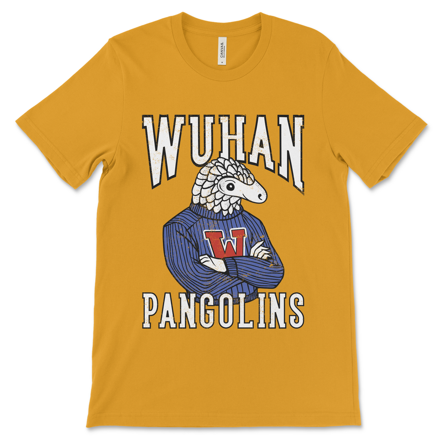 Right wing humor shirt with Wuhan-inspired parody design. For people who enjoy unhinged political satire, pandemic jokes, and offensive meme t-shirts.