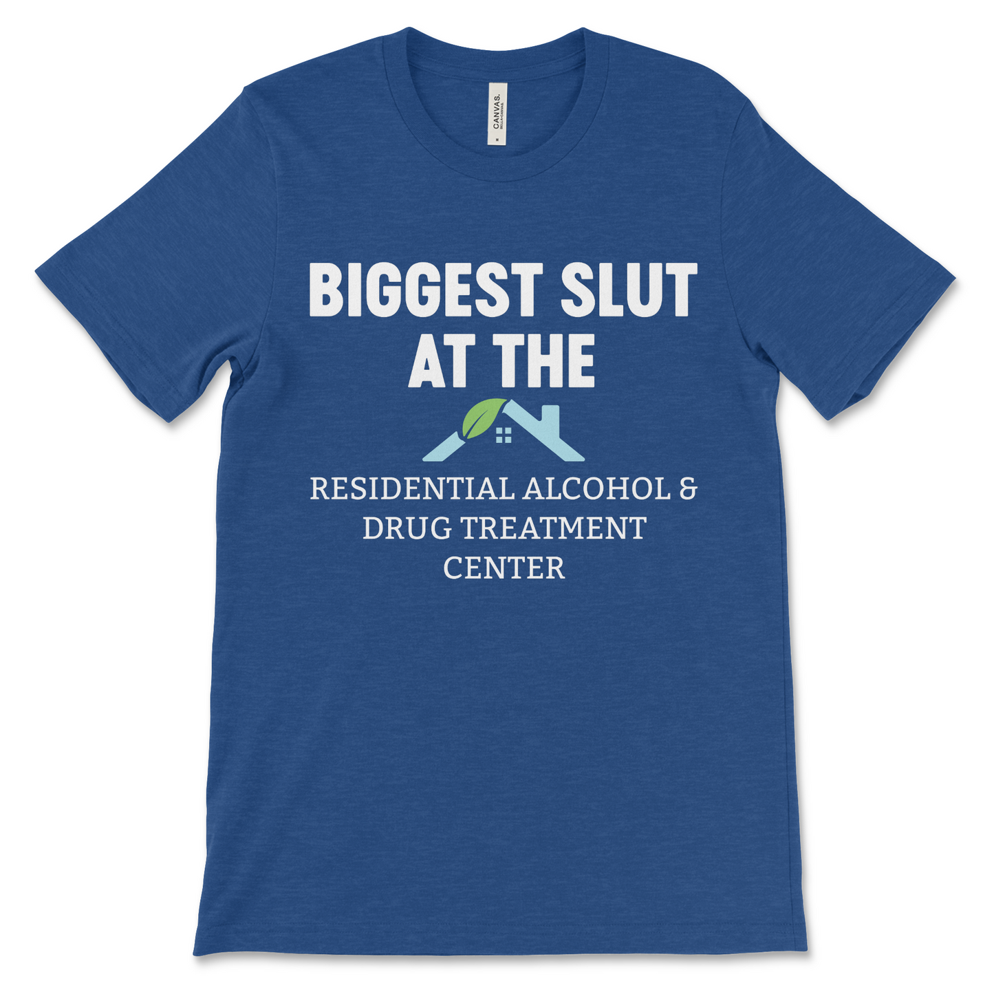 Raunchy Biggest Slut shirt with absurd, stupid, and obscene humor.