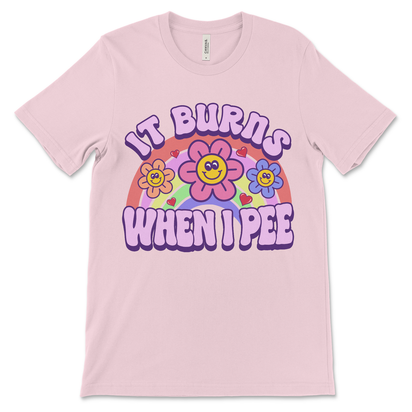 a raunchy weird retro tshirt that says it burns when I pee, makes the perfect embarrassing gag gift.