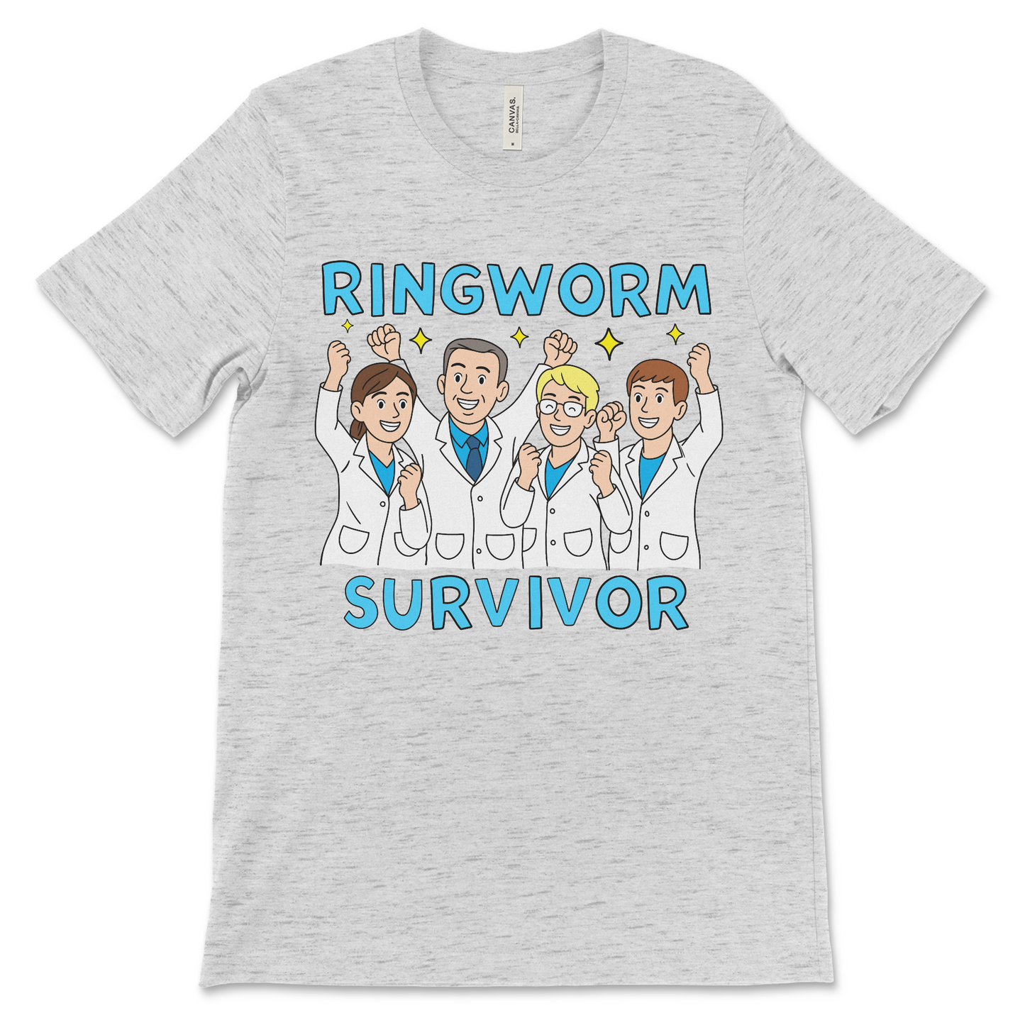 Out-of-pocket dark humor shirt with bizarre joke design