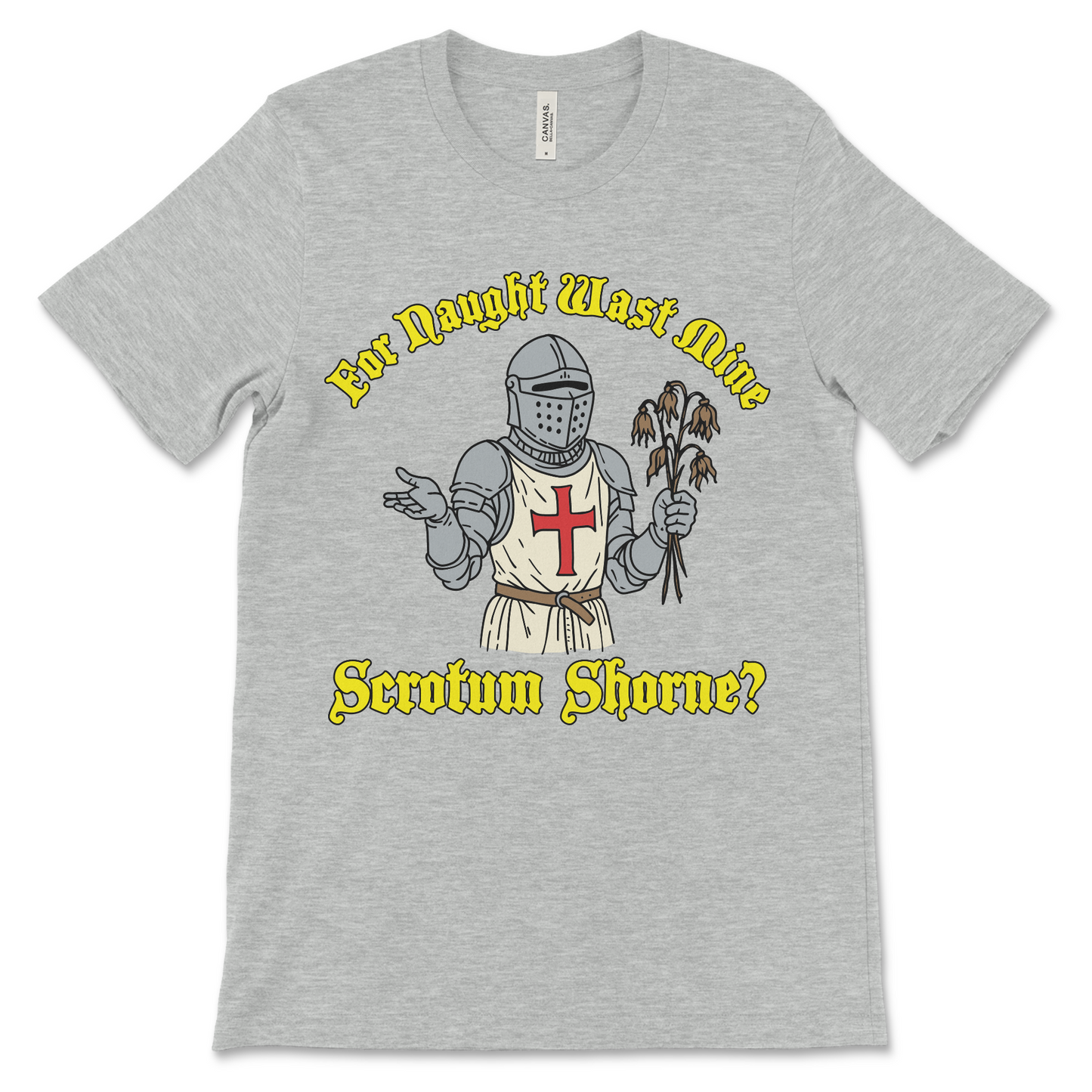 funny dark humor shirt inspired by old English satire, medieval meme shirt