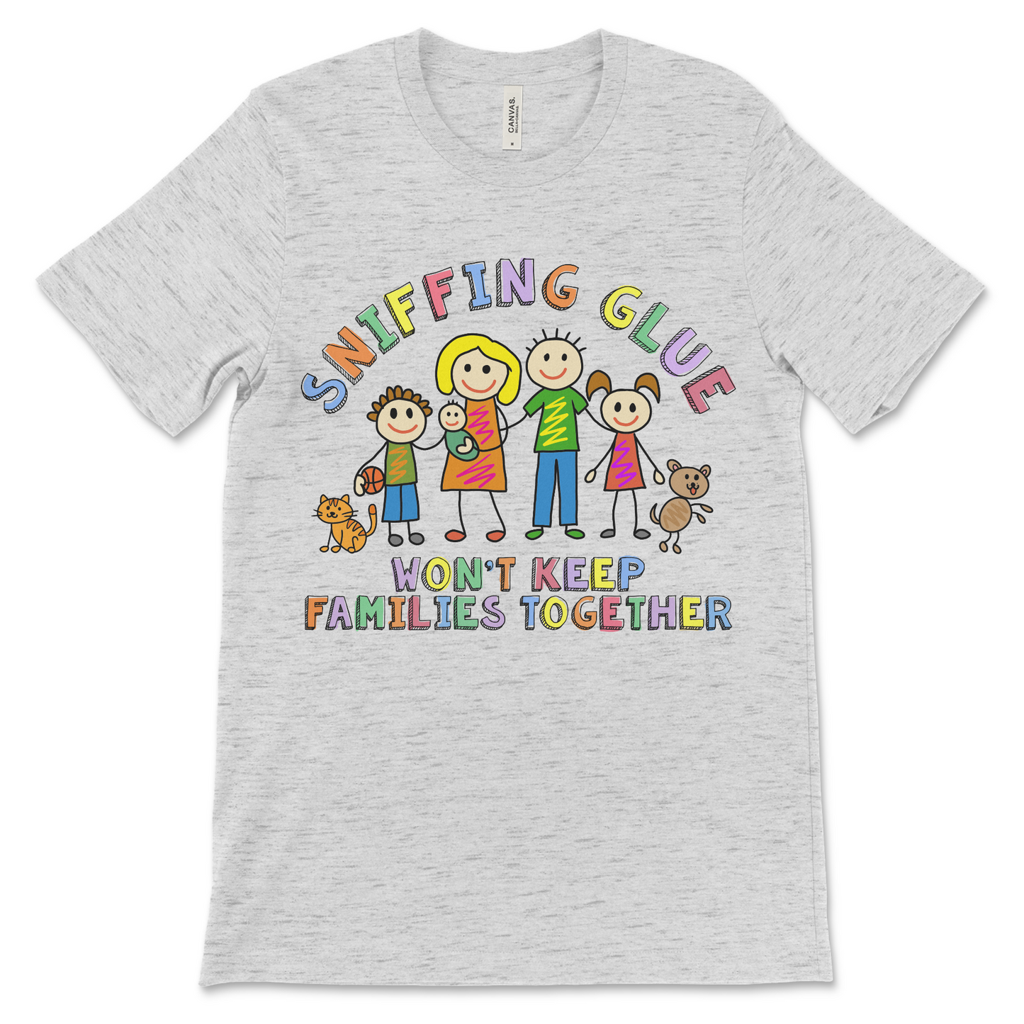 weird funny shirt with an absurd quote, great if you love dark humor tshirts
