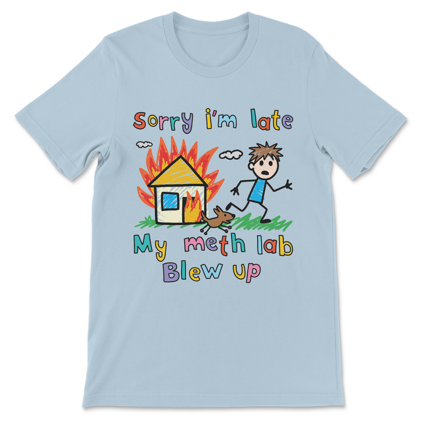 adult humor shirt for people who are late