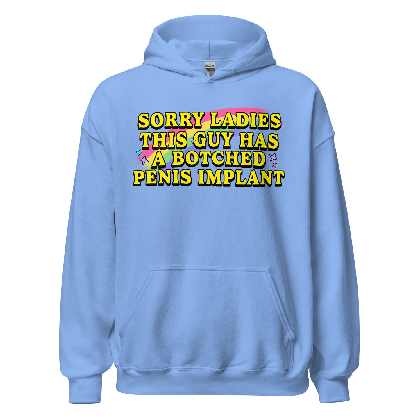 embarrassing gag gift hoodie for lovers of nasty hoodies, raunchy adult hoodies and naughty hoodies.