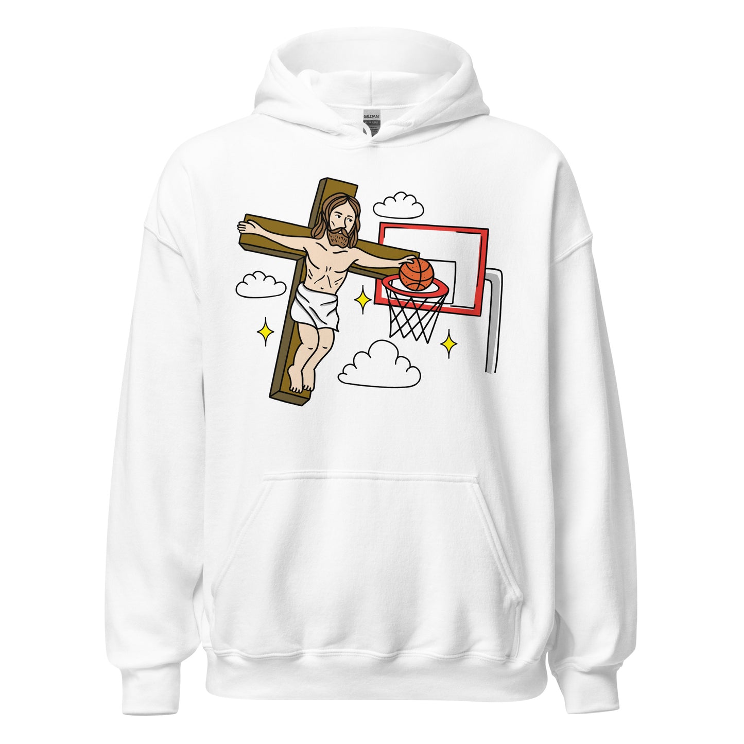 Jesus Playing Basketball