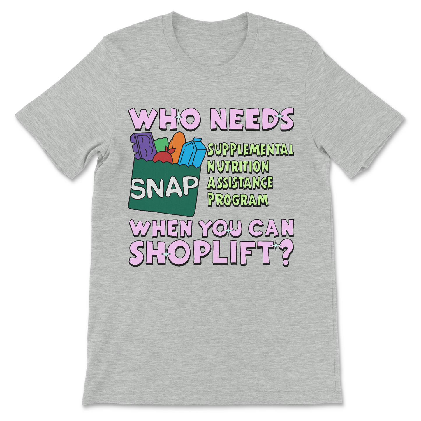 embarrassing offensive political tee about welfare and stealing