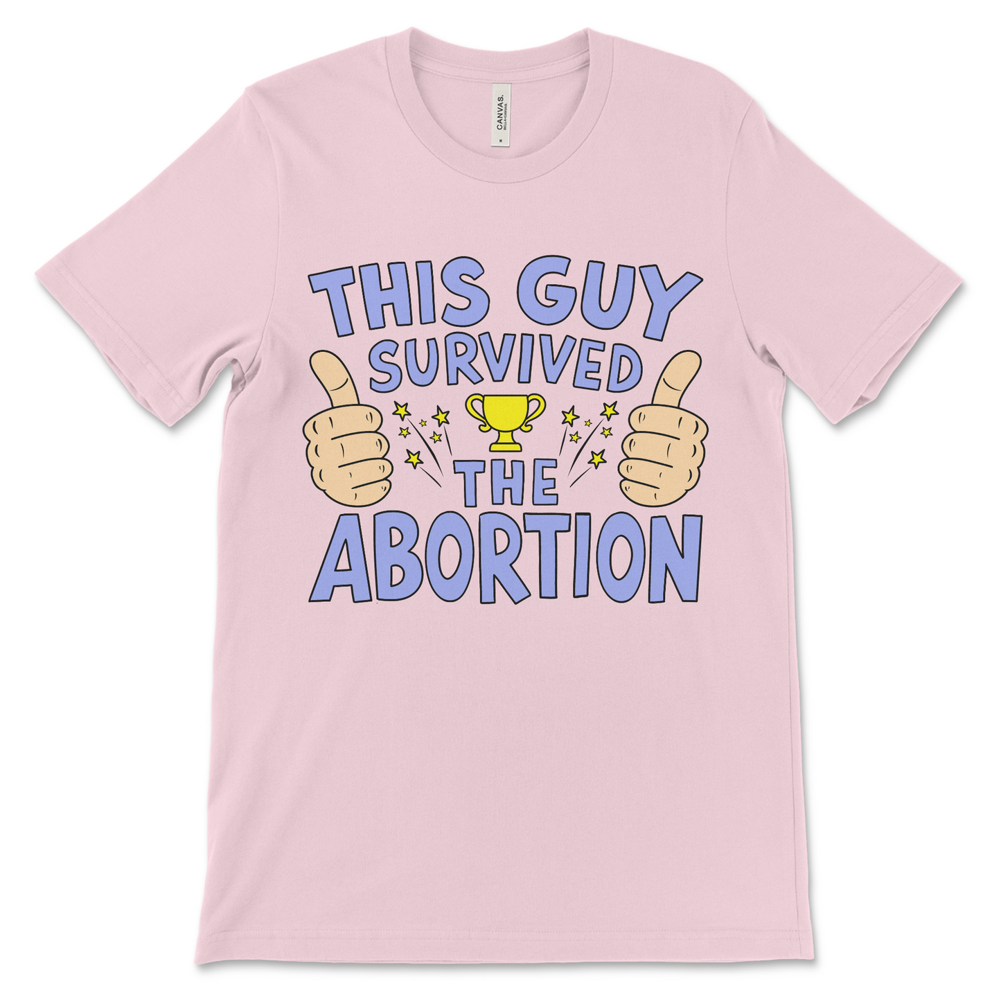 Weird abortion joke shirt with cringe embarrassing message for meme shirt lovers