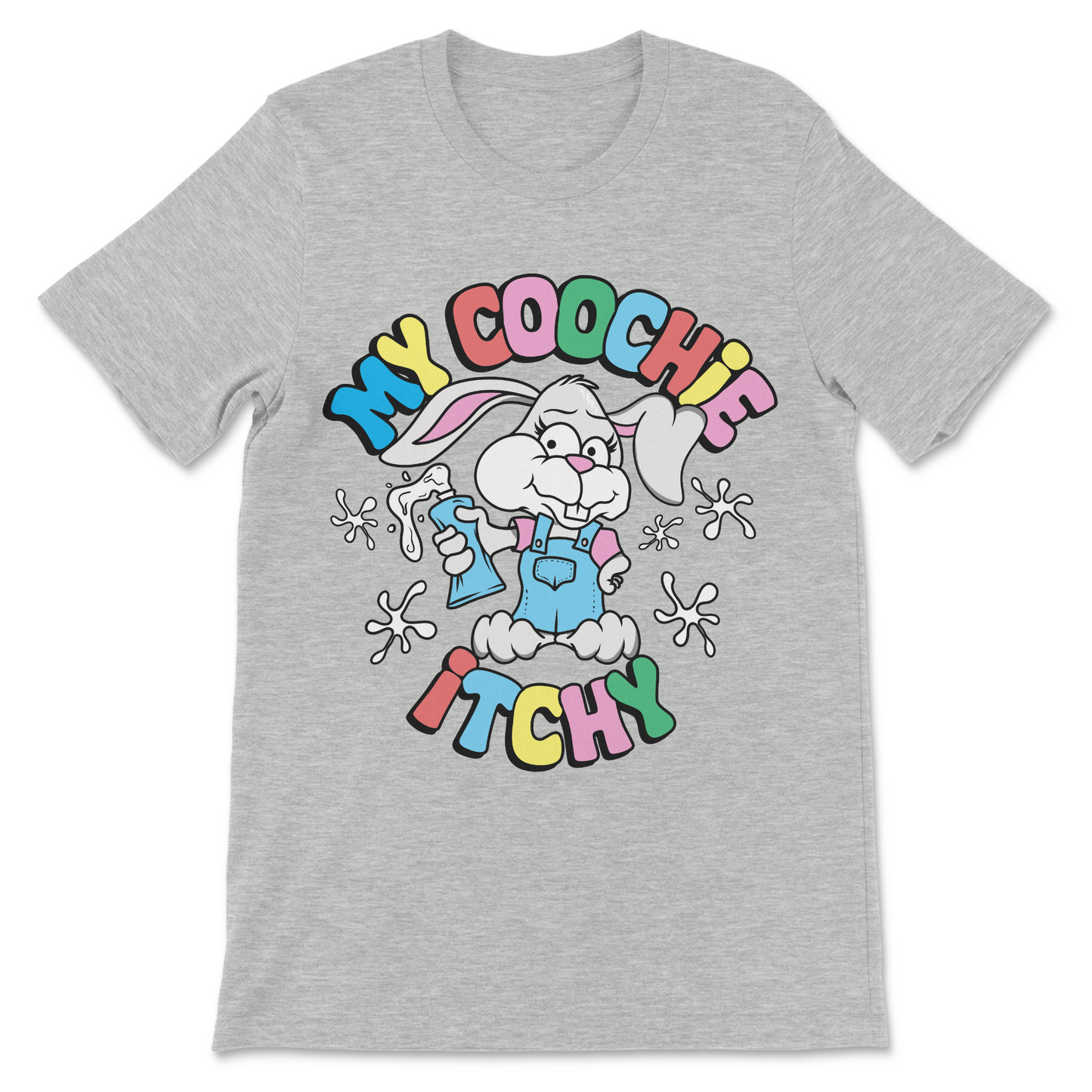 my coochie itchy shirt funny vulgar women’s graphic tee
