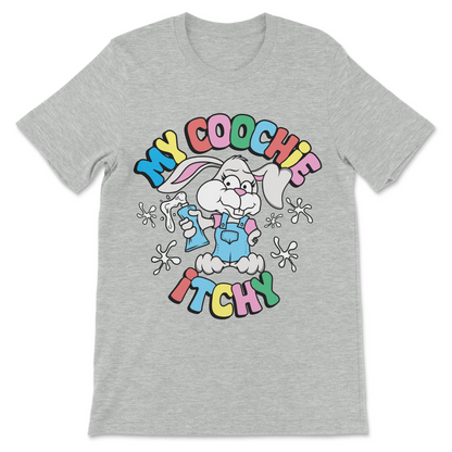 my coochie itchy shirt funny vulgar women’s graphic tee
