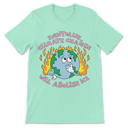 Funny political climate shirt referencing immigration ICE
