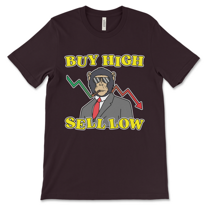 Funny crypto meme shirt featuring a joke about cryptocurrency, Bitcoin, and crypto bros. The perfect shirt for stock traders, investors and crypto trading apes.