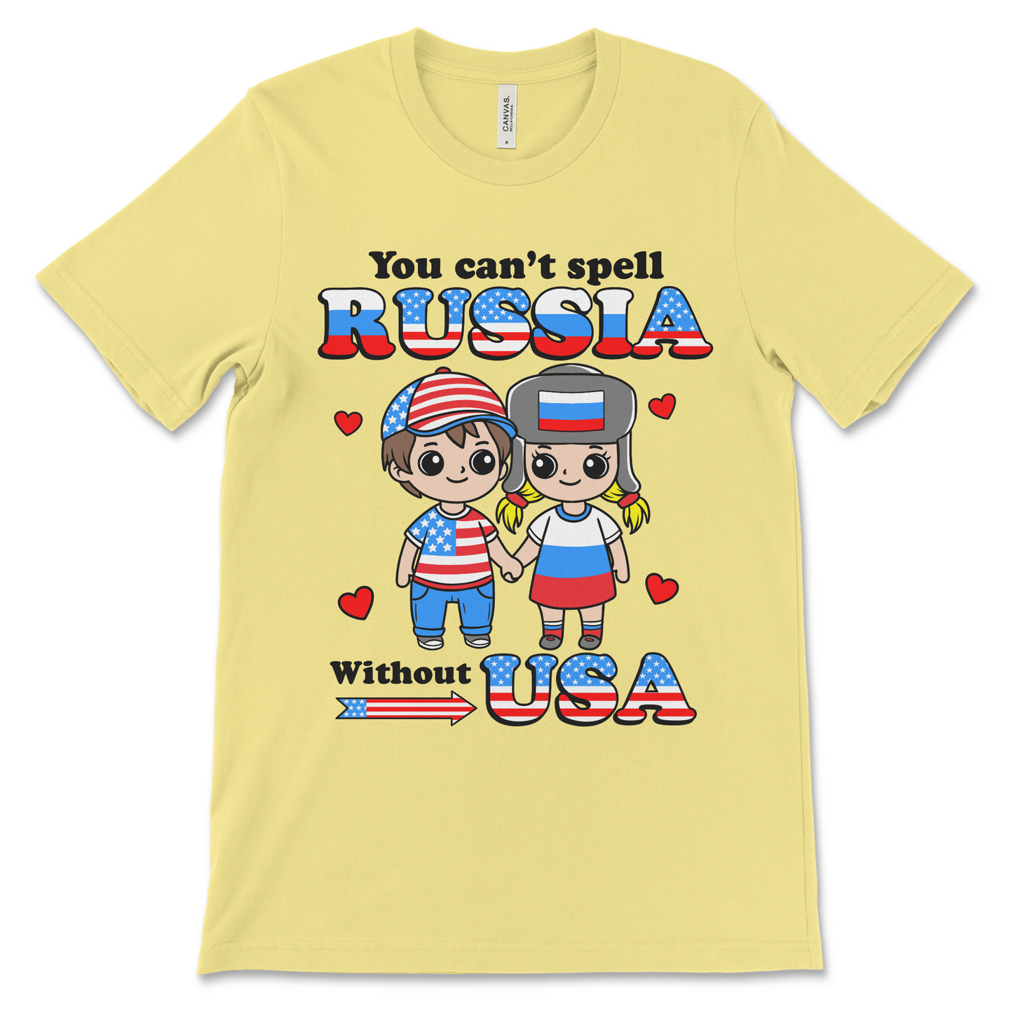 You Can't Spell Russia Without USA
