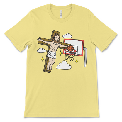 Jesus Playing Basketball